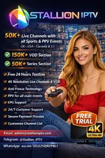 Stallion IPTV advertisement with happy viewer-2.webp